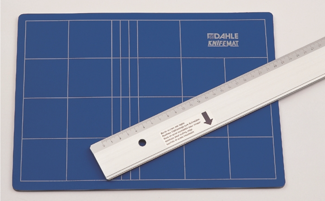 Pusher Ruler DAHLE Metal Ruler 1 Meter