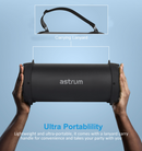 ASTRUM ST330 TWS True Wireless Round Barrel Speaker