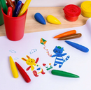 Faber Castell Little Creatives Easy Grip Crayons Set of 6