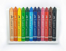 Faber Castell Wax Crayons Triangular BX12 Per Box