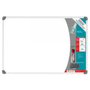 Parrot aluminium frame magnetic whiteboard 1800mm x 1200mm BD0968